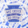 west chester pennsylvanis souvenir sticker