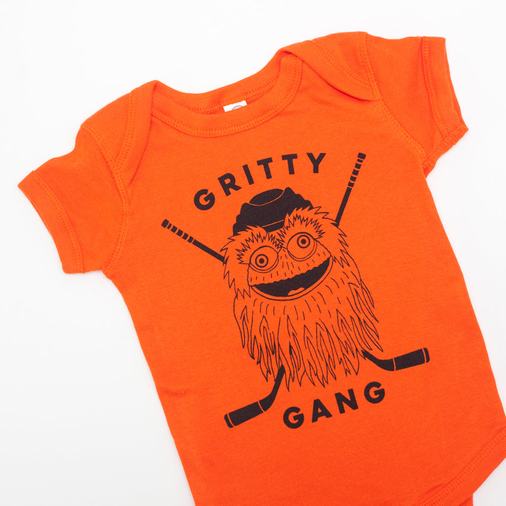 Gritty Gang Baby Onesie — Philadelphia Independents