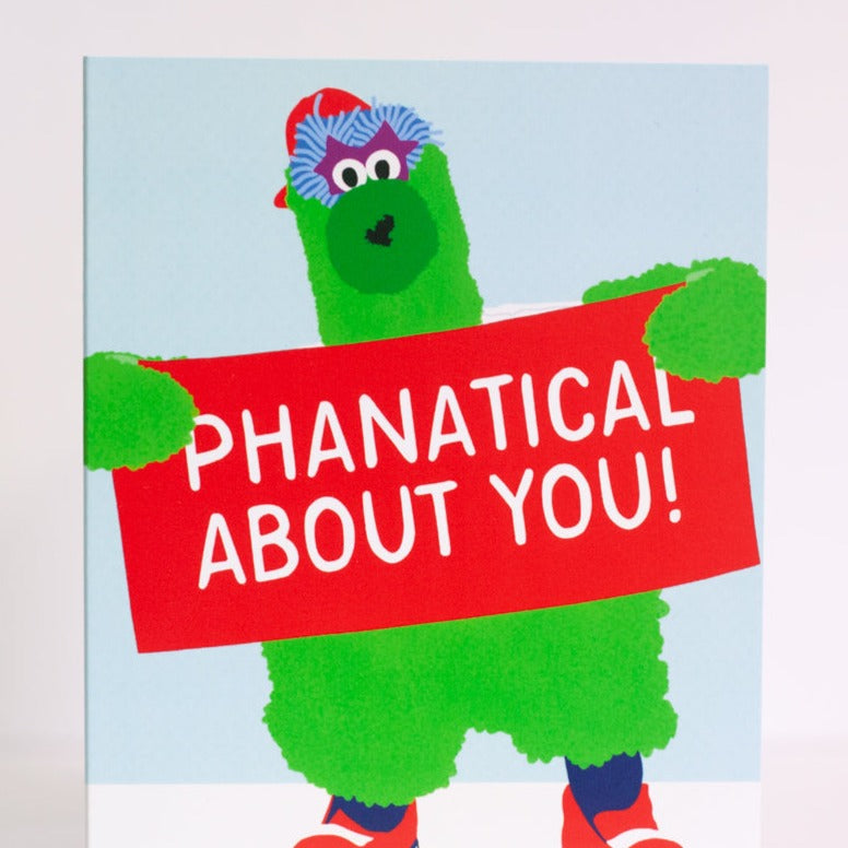 The Pherocious Phanatic Greeting Card